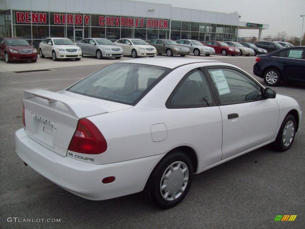 2002 Mirage DE Coupe - Innsbruck White / Black photo #12