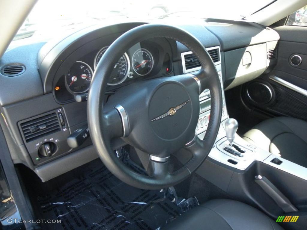 Dark Slate Grey Interior 2005 Chrysler Crossfire Limited Coupe Photo #39996928