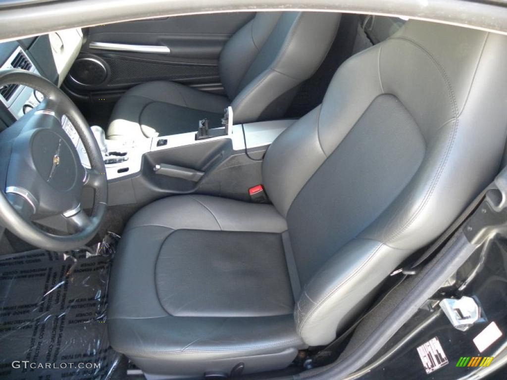 Dark Slate Grey Interior 2005 Chrysler Crossfire Limited Coupe Photo #39996944