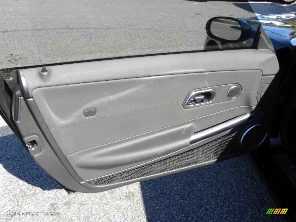2005 Chrysler Crossfire Limited Coupe Dark Slate Grey Door Panel Photo #39996960