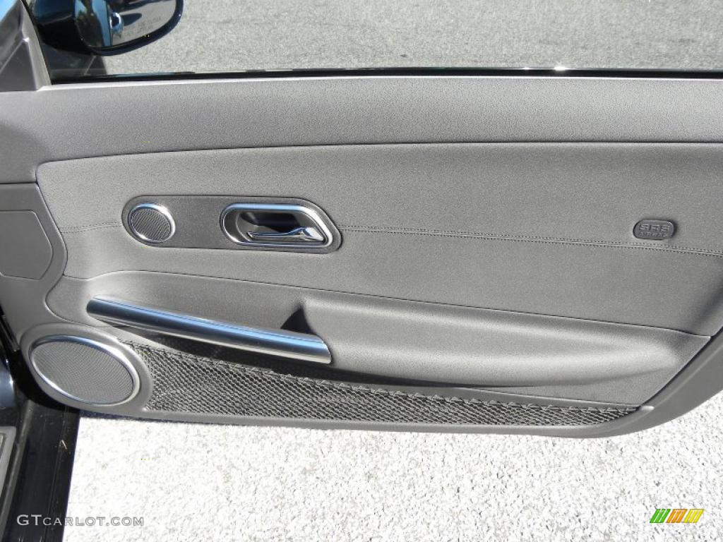 2005 Chrysler Crossfire Limited Coupe Dark Slate Grey Door Panel Photo #39996992