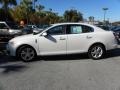 2010 White Platinum Metallic Tri-Coat Lincoln MKS FWD  photo #2