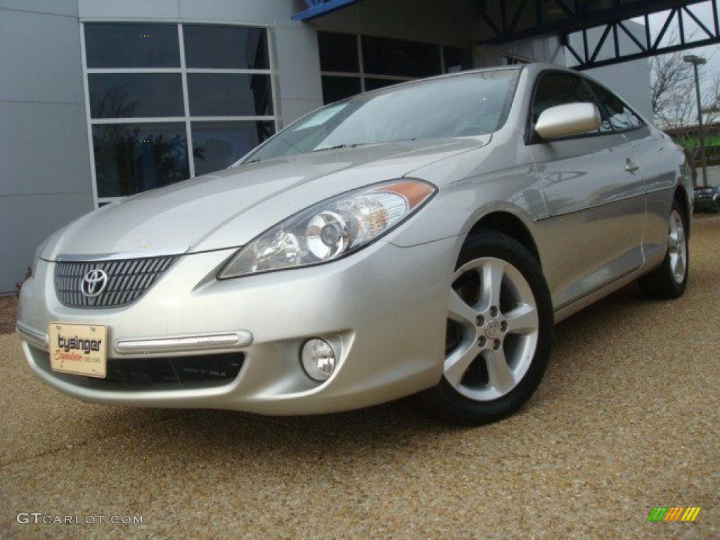 Lunar Mist Metallic 2004 Toyota Solara SE V6 Coupe Exterior Photo #39997688