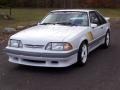 1989 Oxford White Ford Mustang Saleen SSC Fastback  photo #2