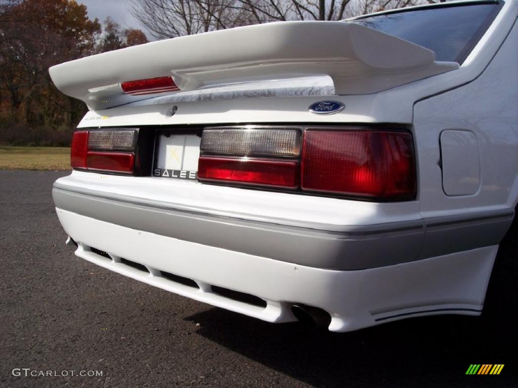 Oxford White 1989 Ford Mustang Saleen SSC Fastback Exterior Photo #39998336