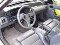 Saleen Grey/White/Yellow Prime Interior Photo for 1989 Ford Mustang #39998364