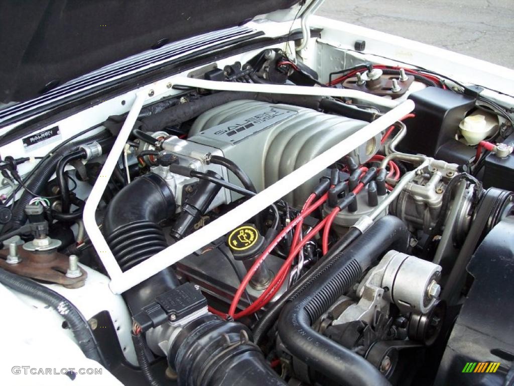 1989 Ford Mustang Saleen SSC Fastback 5.0 Liter Saleen OHV 16-Valve V8 Engine Photo #39998636