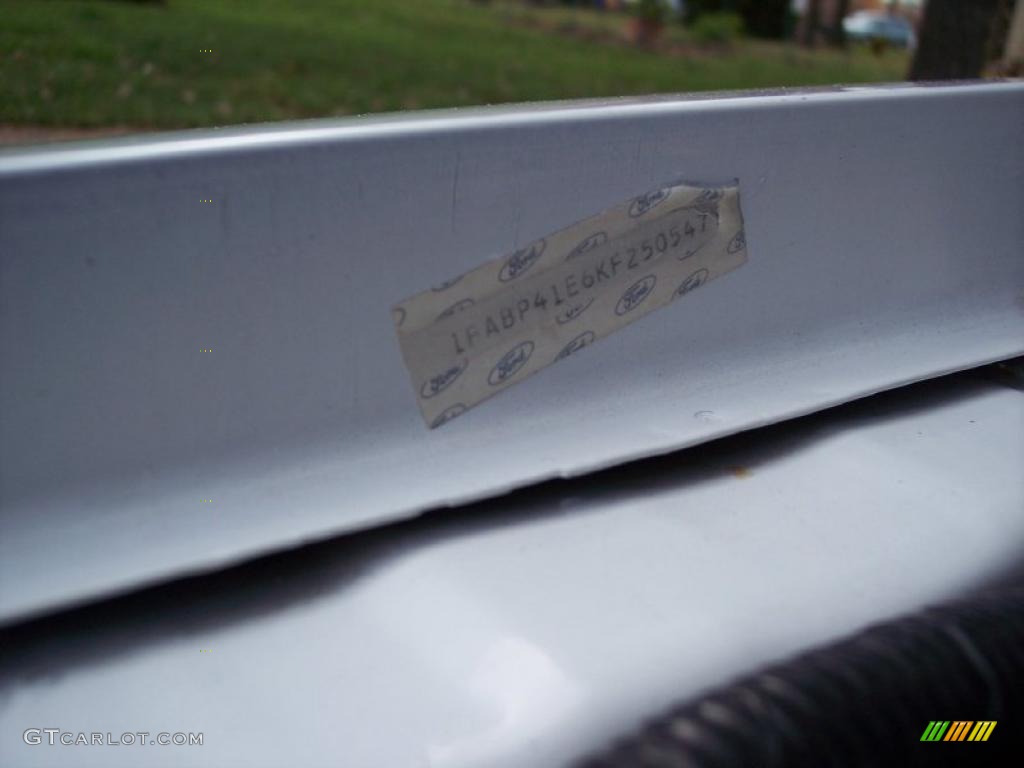 1989 Ford Mustang Saleen SSC Fastback Info Tag Photo #39998696