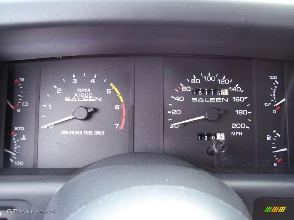 1989 Ford Mustang Saleen SSC Fastback Gauges Photo #39998844