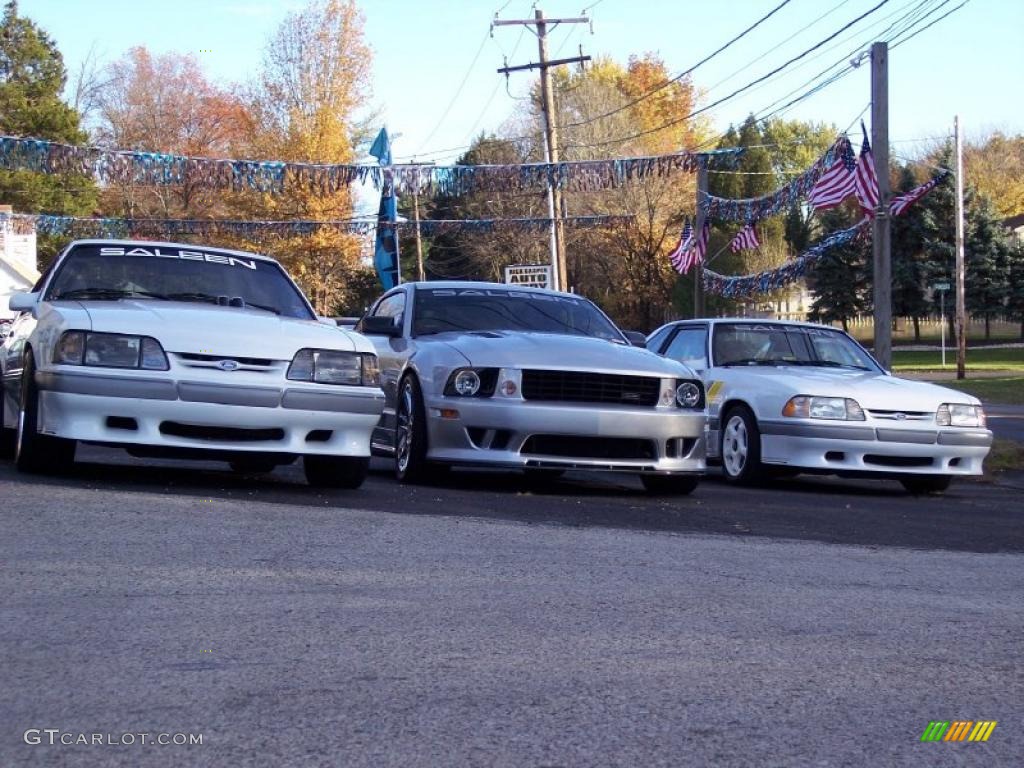 Oxford White 1989 Ford Mustang Saleen SSC Fastback Exterior Photo #39998928