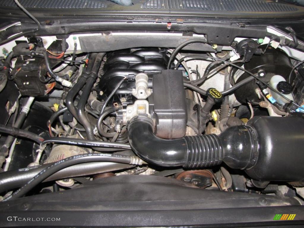 2002 Ford F150 XLT SuperCab 4.2 Liter OHV 12V Essex V6 Engine Photo #40001412