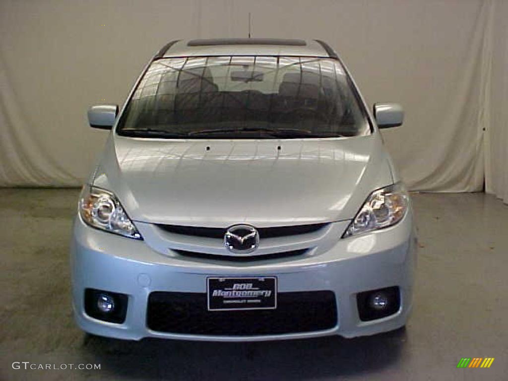 2007 MAZDA5 Touring - Stellar Greensilver Metallic / Black photo #2