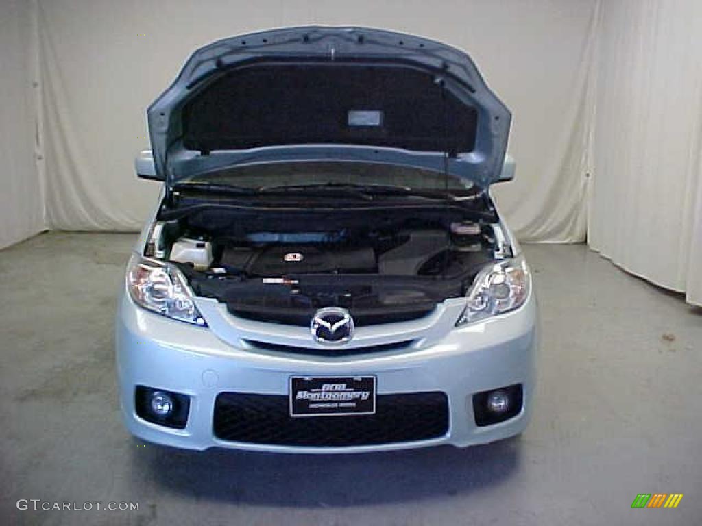 2007 MAZDA5 Touring - Stellar Greensilver Metallic / Black photo #4