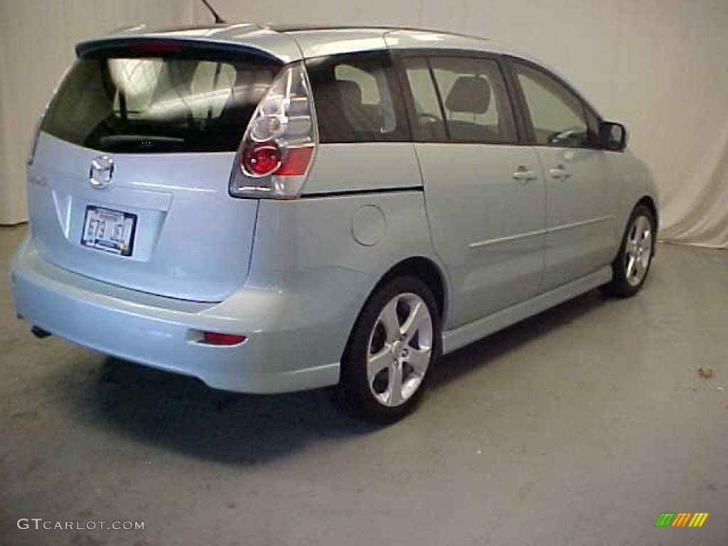2007 MAZDA5 Touring - Stellar Greensilver Metallic / Black photo #7