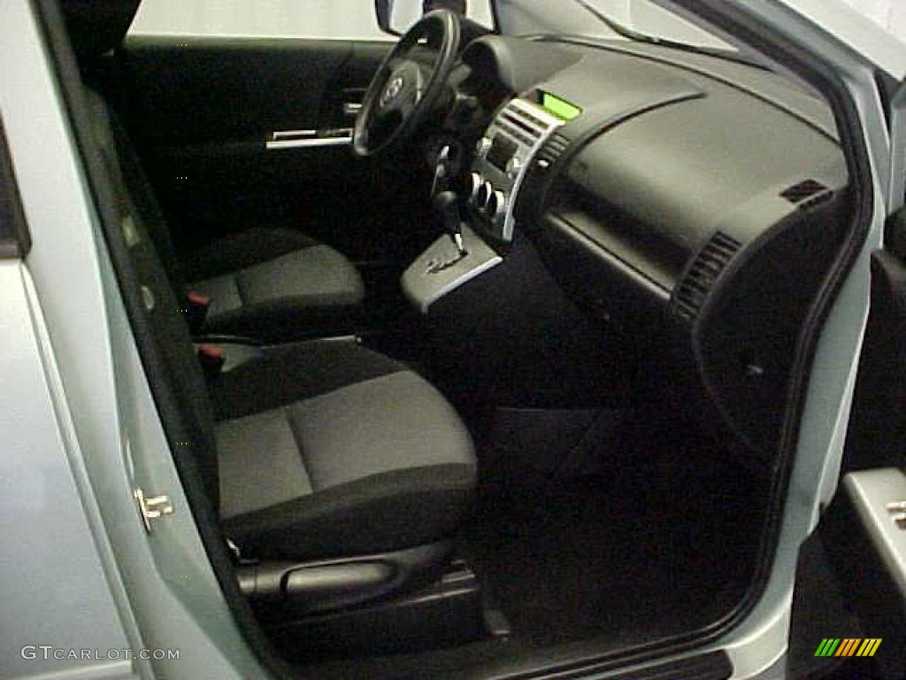 2007 MAZDA5 Touring - Stellar Greensilver Metallic / Black photo #18