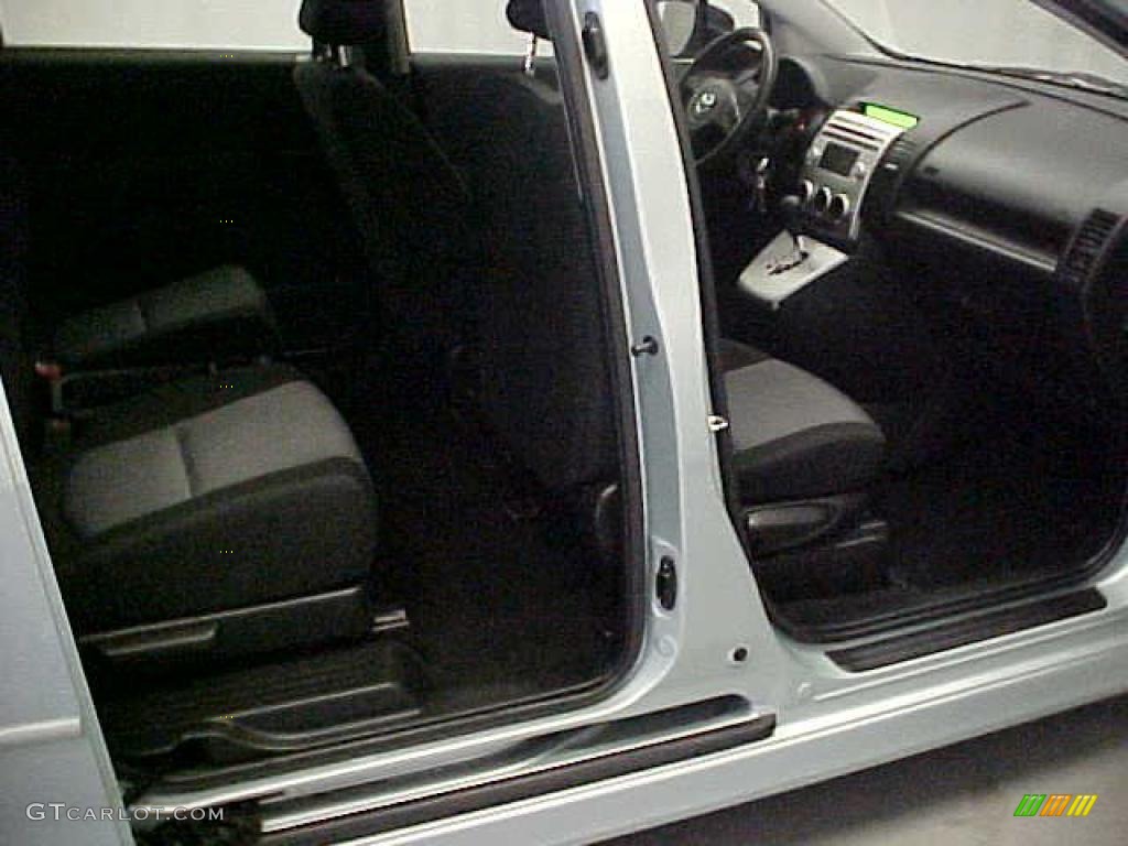 2007 MAZDA5 Touring - Stellar Greensilver Metallic / Black photo #19