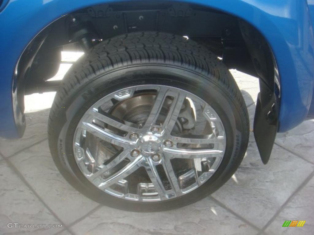 2007 Tundra SR5 Double Cab - Blue Streak Metallic / Graphite Gray photo #9