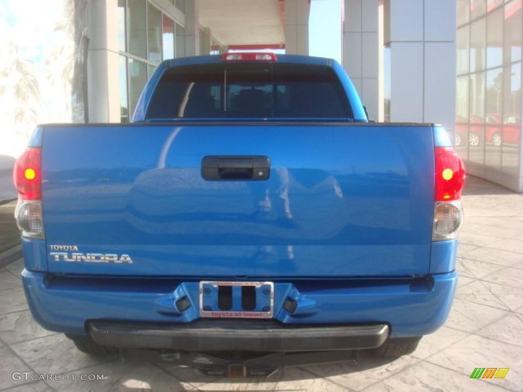 2007 Tundra SR5 Double Cab - Blue Streak Metallic / Graphite Gray photo #20