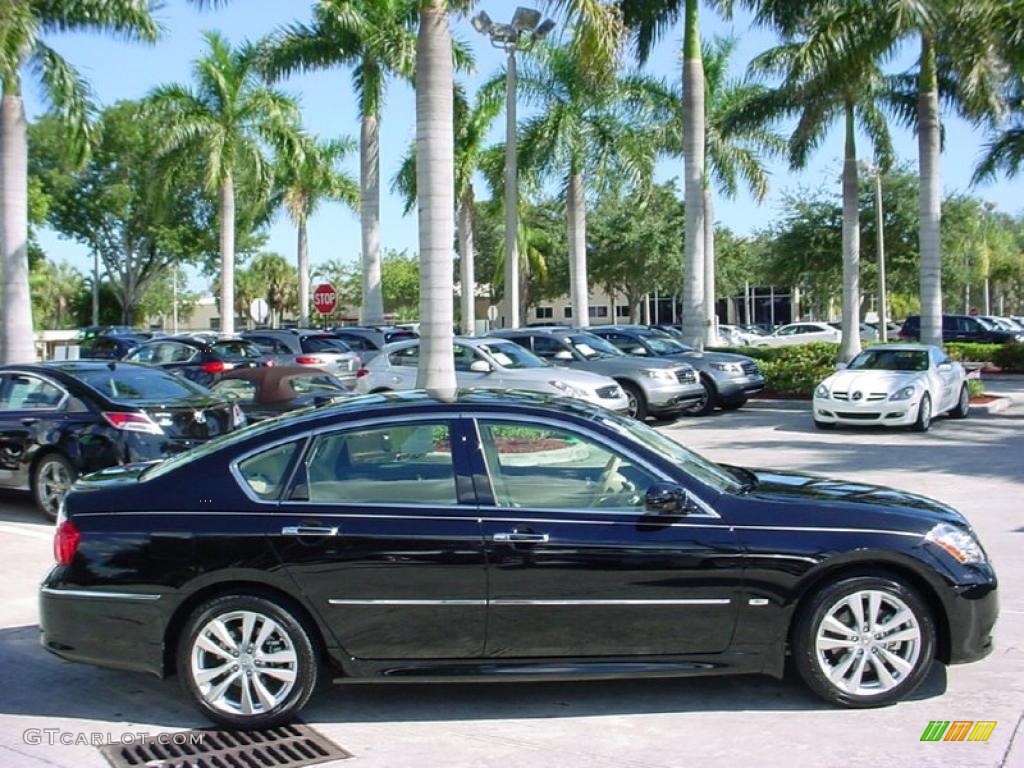 Black Obsidian 2010 Infiniti M 35 Sedan Exterior Photo #40009150