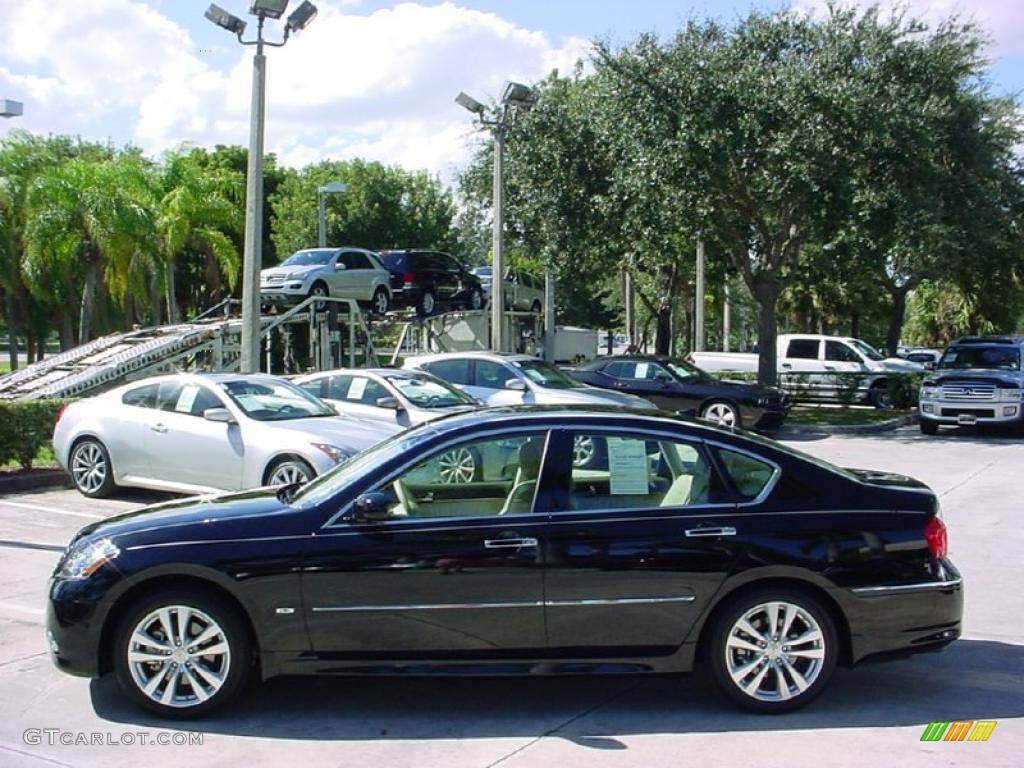 Black Obsidian 2010 Infiniti M 35 Sedan Exterior Photo #40009222