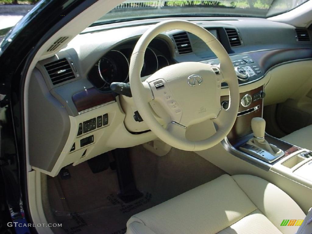 Wheat Interior 2010 Infiniti M 35 Sedan Photo #40009326