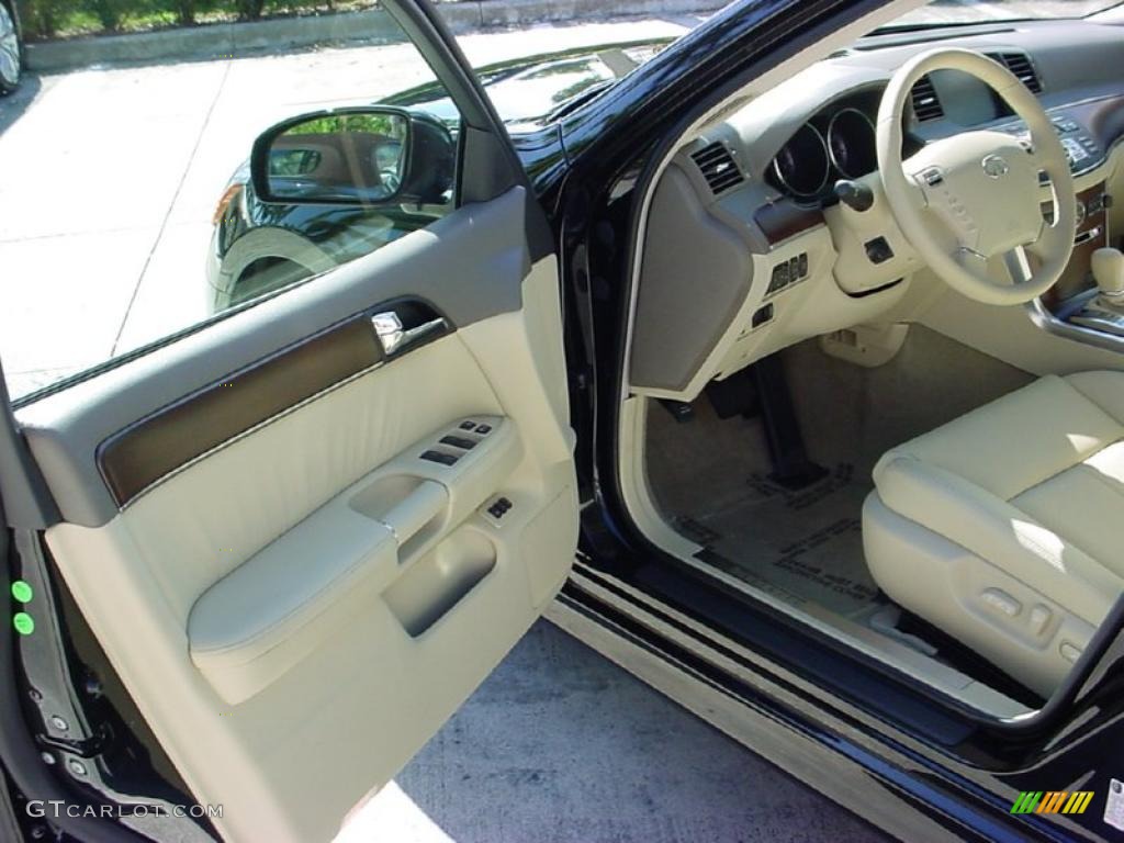 Wheat Interior 2010 Infiniti M 35 Sedan Photo #40009342