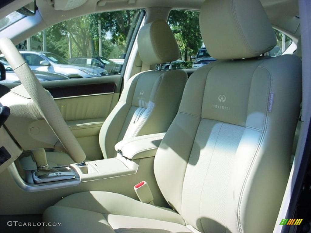 Wheat Interior 2010 Infiniti M 35 Sedan Photo #40009358