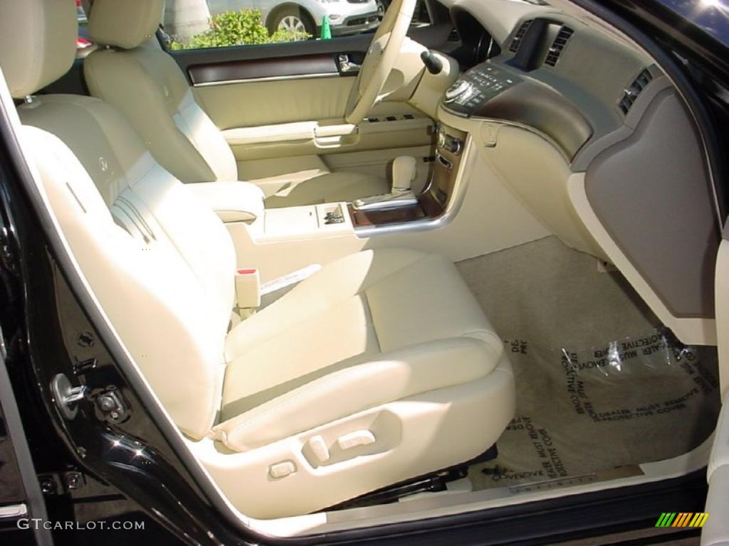 Wheat Interior 2010 Infiniti M 35 Sedan Photo #40009410