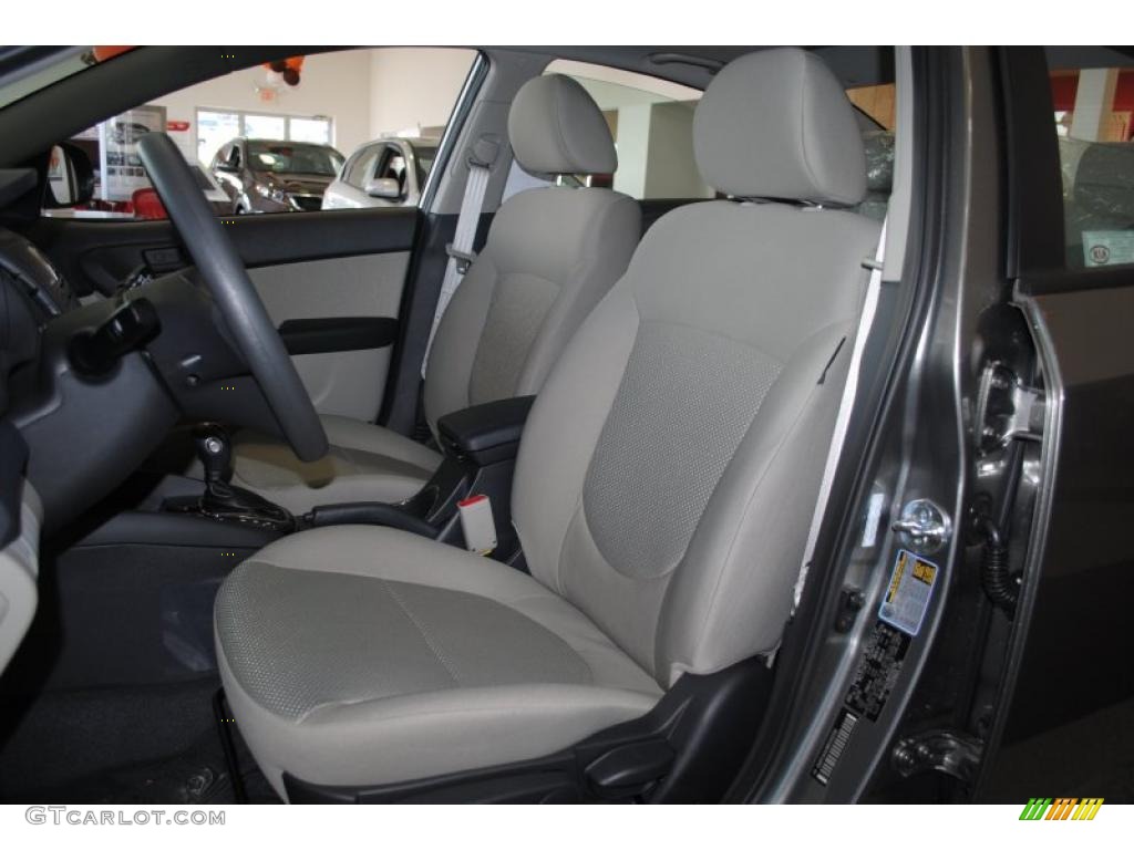 Stone Interior 2011 Kia Forte EX Photo #40009438