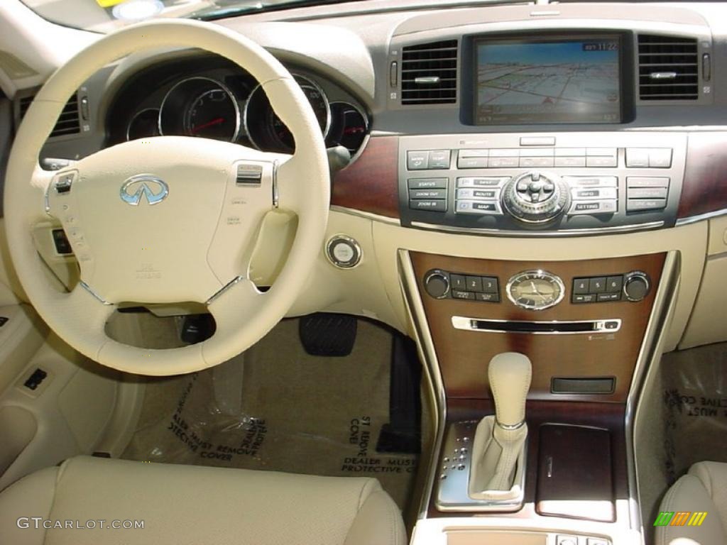 2010 Infiniti M 35 Sedan Wheat Dashboard Photo #40009514