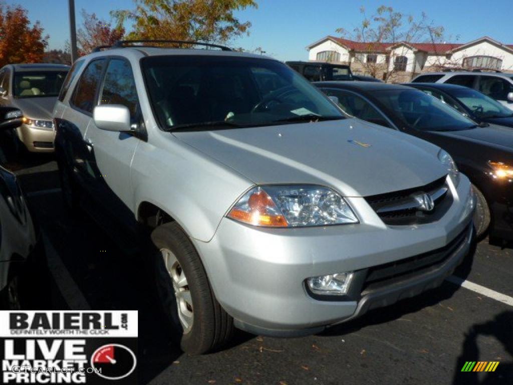 2003 MDX Touring - Starlight Silver Metallic / Ebony photo #1