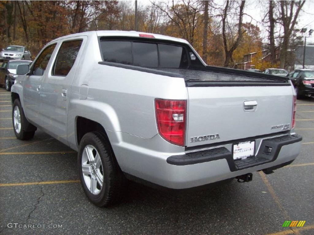 Billet Silver Metallic 2009 Honda Ridgeline RTL Exterior Photo #40010578