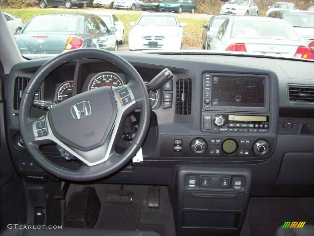 2009 Honda Ridgeline RTL Gray Dashboard Photo #40010630