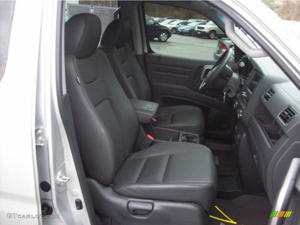 Gray Interior 2009 Honda Ridgeline RTL Photo #40010774