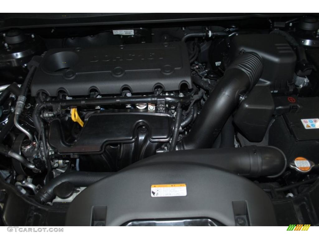 2011 Kia Forte SX 2.4 Liter DOHC 16-Valve CVVT 4 Cylinder Engine Photo #40010802