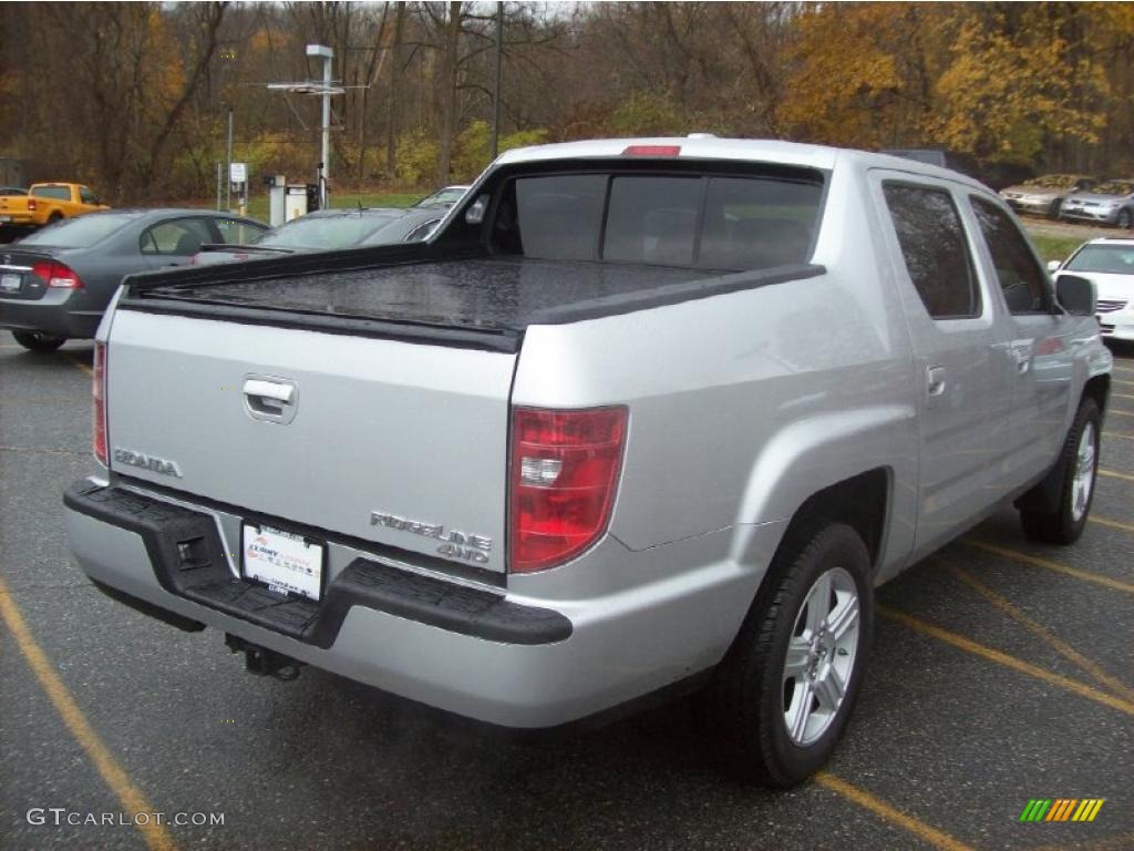 Billet Silver Metallic 2009 Honda Ridgeline RTL Exterior Photo #40010942