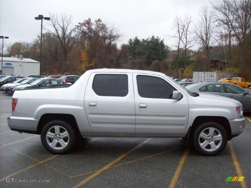 Billet Silver Metallic 2009 Honda Ridgeline RTL Exterior Photo #40010955