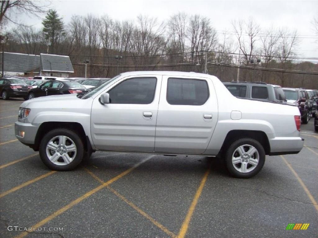 Billet Silver Metallic 2009 Honda Ridgeline RTL Exterior Photo #40010974