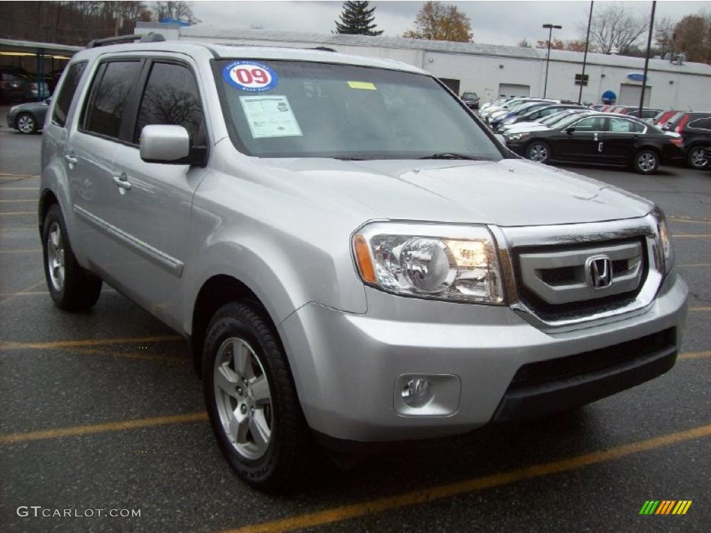 Billet Silver Metallic 2009 Honda Pilot EX-L 4WD Exterior Photo #40011022