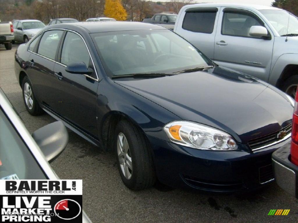 2010 Impala LS - Imperial Blue Metallic / Ebony photo #1