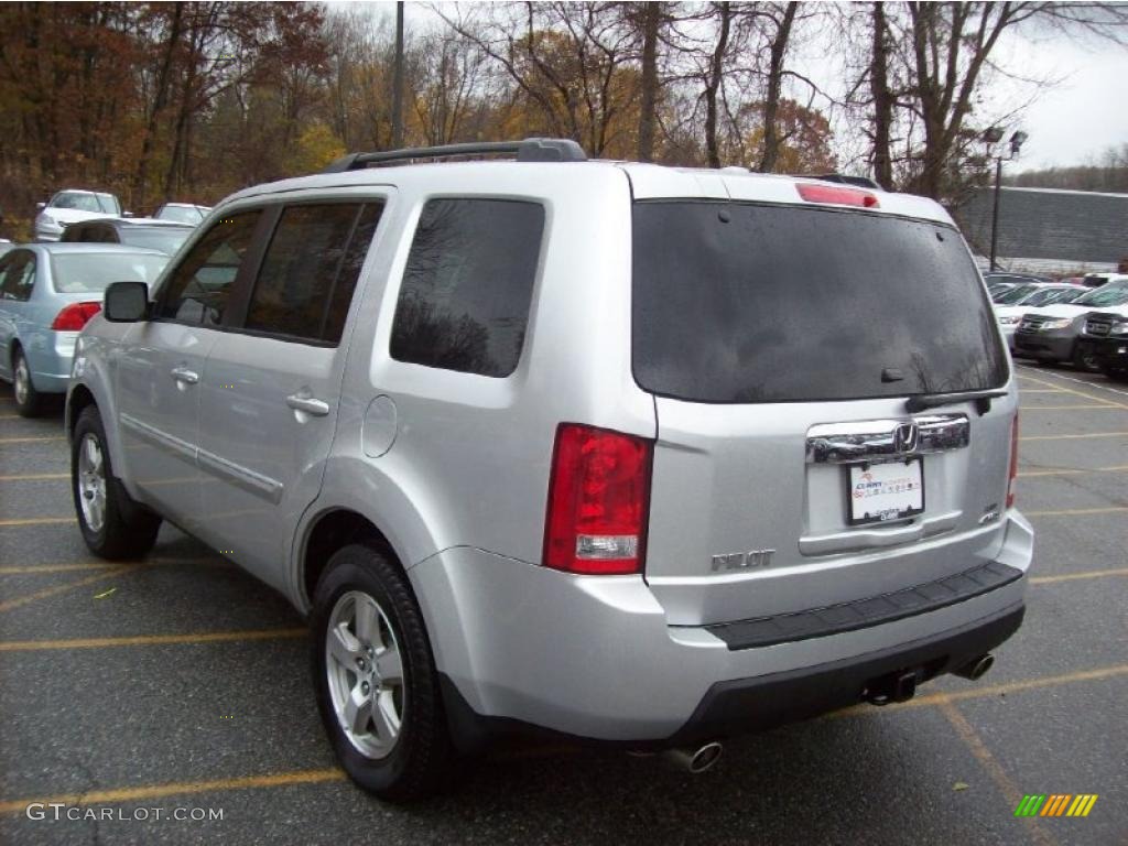 Billet Silver Metallic 2009 Honda Pilot EX-L 4WD Exterior Photo #40011038