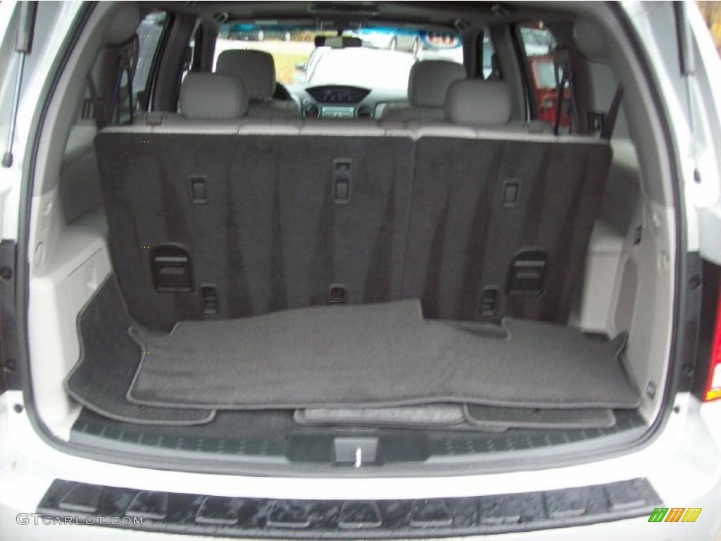 2009 Honda Pilot EX-L 4WD Trunk Photo #40011126