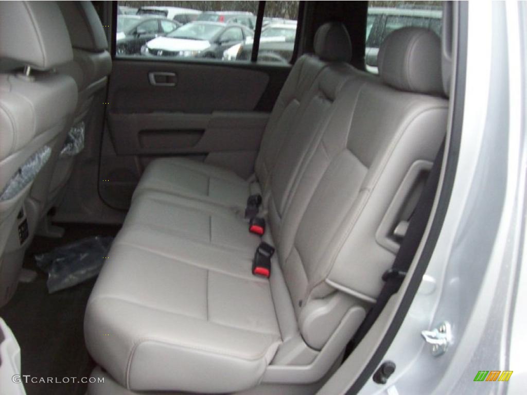 Gray Interior 2009 Honda Pilot EX-L 4WD Photo #40011230