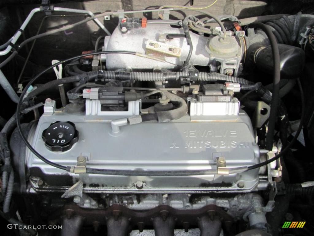 2003 Mitsubishi Outlander LS 4WD 2.4 Liter SOHC 16-Valve 4 Cylinder Engine Photo #40012298