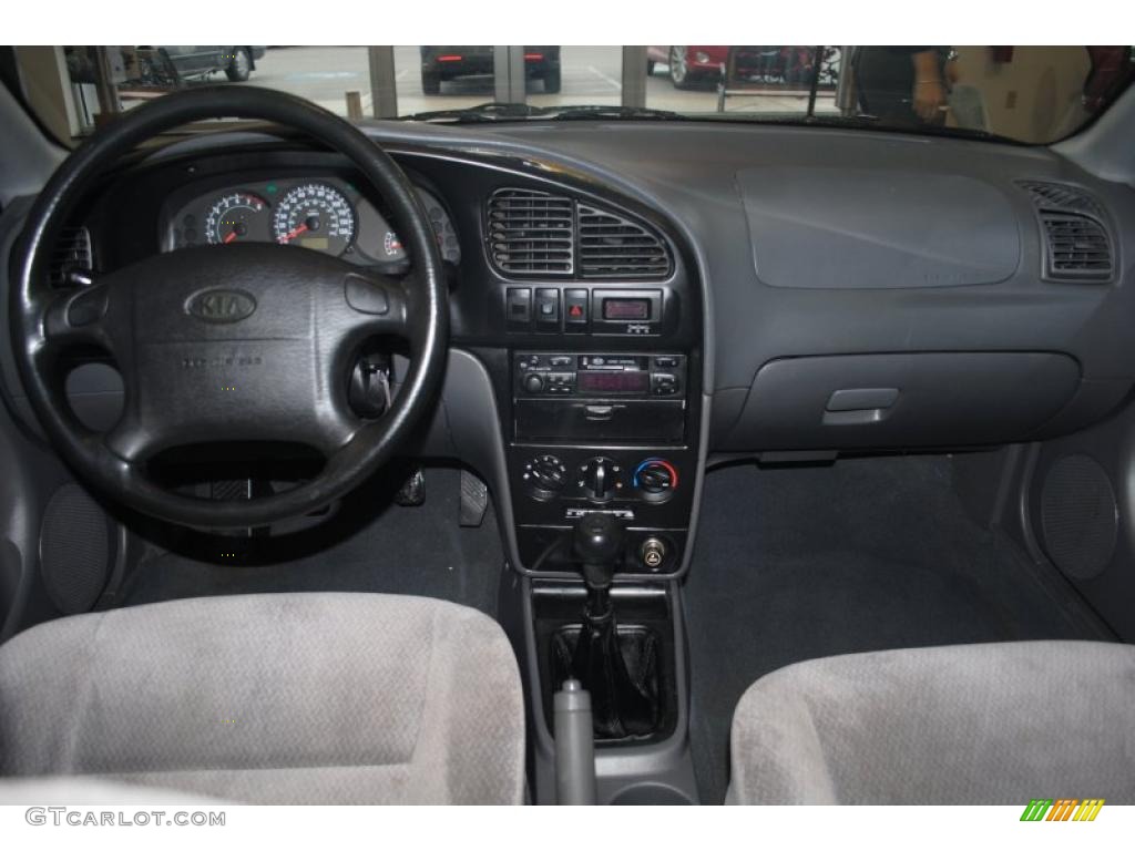 2002 Kia Spectra GS Sedan Interior Color Photos