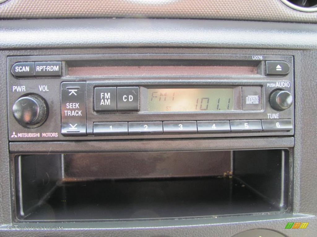 2003 Mitsubishi Outlander LS 4WD Controls Photo #40012406