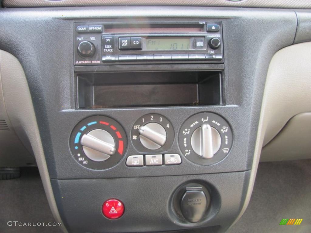 2003 Mitsubishi Outlander LS 4WD Controls Photo #40012422
