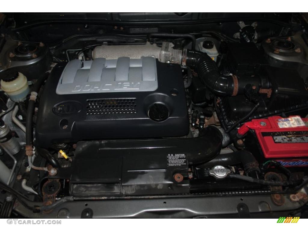 2002 Kia Spectra GS Sedan 1.8 Liter DOHC 16-Valve 4 Cylinder Engine Photo #40012462