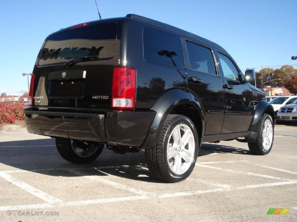 Brilliant Black Crystal Pearl 2011 Dodge Nitro Heat Exterior Photo #40013206