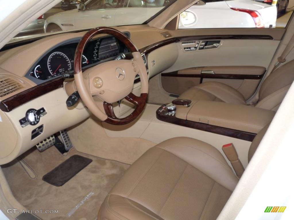 designo Armagnac Brown Interior 2007 Mercedes-Benz S 65 AMG Sedan Photo #40013478